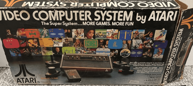 Atari 2600 System [Woody] box art for Atari 2600